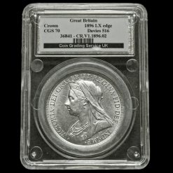 1896 Queen Victoria Veiled Head LX Crown