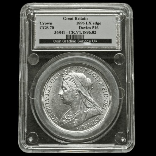 1896 Queen Victoria Veiled Head LX Crown