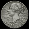 1897 Queen Victoria Official Diamond Jubilee Silver Medal Reverse