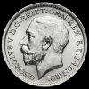 1912 George V Silver Threepence Obverse