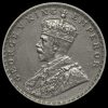British India 1915 George V One Rupee Obverse