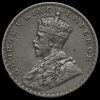 British India 1919 George V One Rupee Obverse