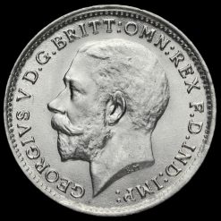 1920 George V Silver Threepence Obverse