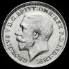 1921 George V Silver Threepence Obverse