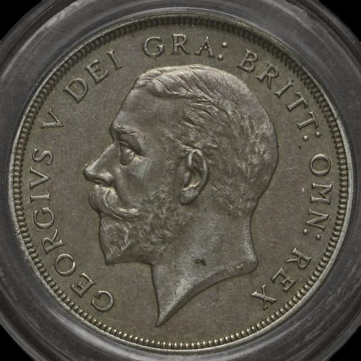1931 George V Silver Wreath Crown Obverse