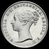 1838 Queen Victoria Young Head Silver Fourpence / Groat Obverse
