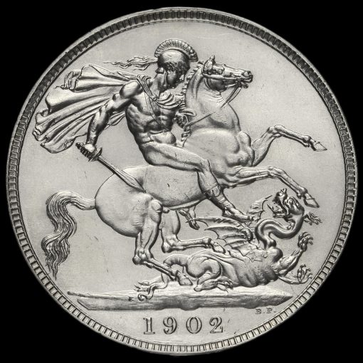 1902 Edward VII Silver Crown Reverse