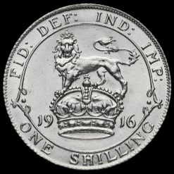 1916 George V Silver Shilling Reverse