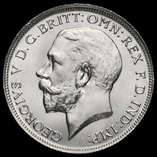 1917 George V Silver Florin Obverse