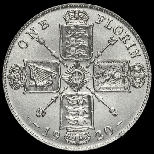 1920 George V Silver Florin Reverse