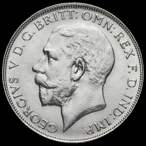 1925 George V Silver Florin Obverse