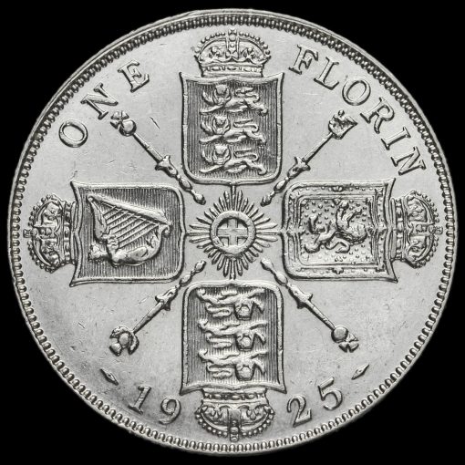 1925 George V Silver Florin Reverse