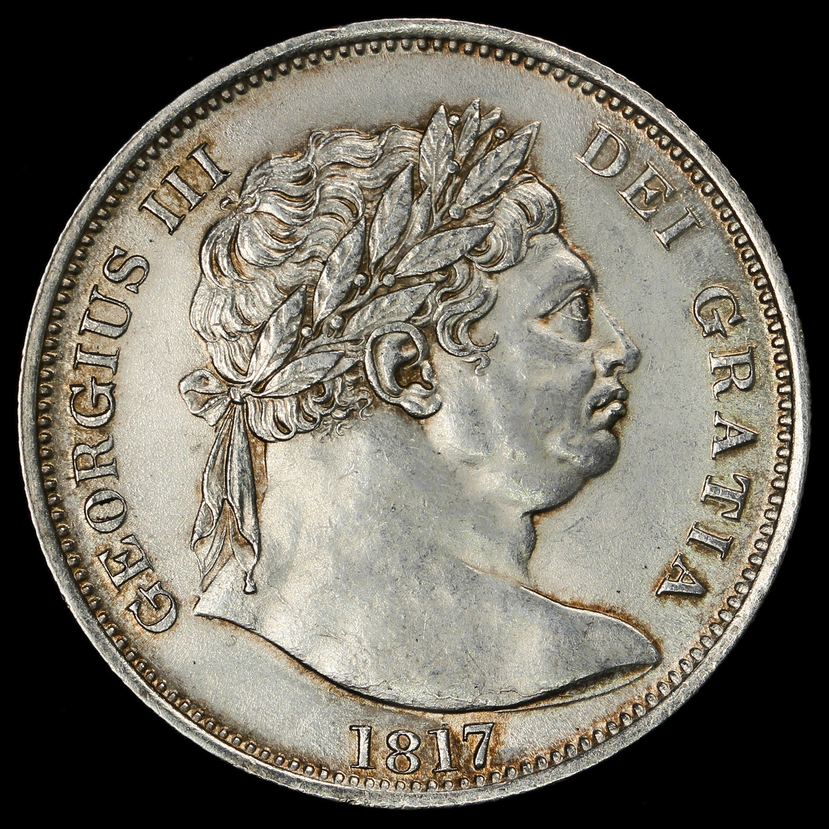 1817 III Milled Silver 