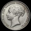 1839 Queen Victoria Young Head Silver Shilling Obverse