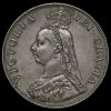 1890 Queen Victoria Jubilee Head Silver Double Florin Obverse