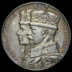 1935 George V Official Silver Jubilee Medal Obverse