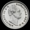 1834 William IV Milled Silver Three-Halfpence Obverse