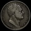 1836/5 William IV Milled Silver Half Crown Obverse
