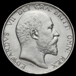 1903 Edward VII Silver Shilling Obverse