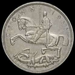 1935 George V Silver Jubilee Commemorative Issue Specimen Crown Reverse