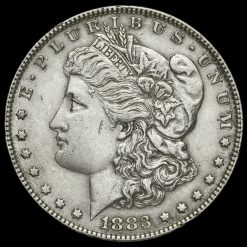 USA 1883 Silver Morgan Dollar Obverse