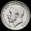1917 George V Silver Sixpence Obverse