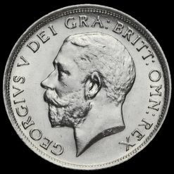 1918 George V Silver Shilling Obverse