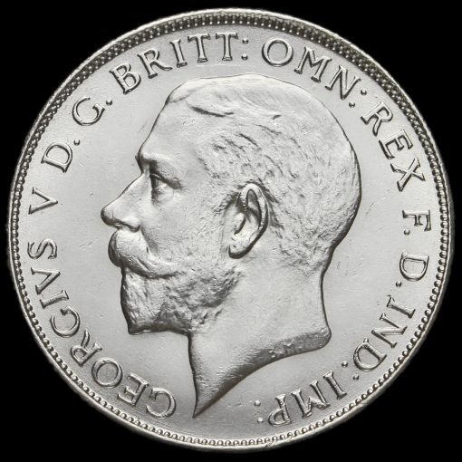 1925 George V Silver Florin Obverse