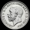 1930 George V Silver Sixpence Obverse