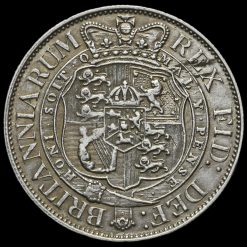 1819 George III Milled Silver Half Crown Reverse
