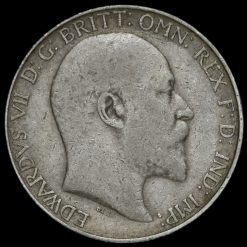 1905 Edward VII Silver Florin Obverse