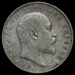 British India 1906 Edward VII 2 Annas Obverse