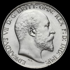 1906 Edward VII Silver Florin Obverse