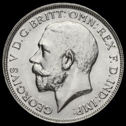 1913 George V Silver Florin Obverse