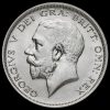 1920 George V Silver Half Crown Obverse