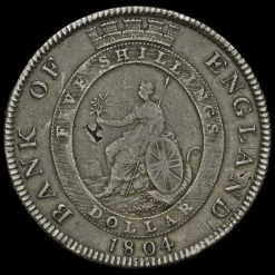 1804 George III Bank of England Issue Silver Dollar Reverse