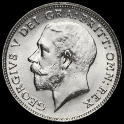1915 George V Silver Sixpence Obverse