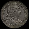 1696 William III Early Milled Silver Octavo Crown Obverse