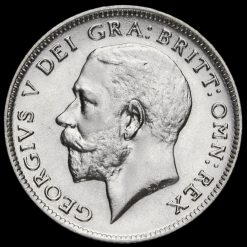 1921 George V Silver Sixpence Obverse