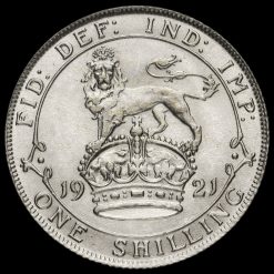 1921 George V Silver Shilling Reverse