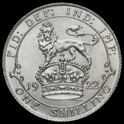 1922 George V Silver Shilling Reverse