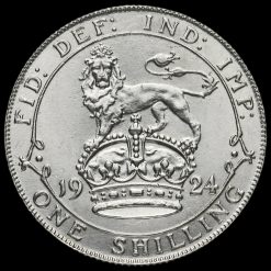 1924 George V Silver Shilling Reverse