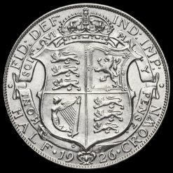 1926 George V Silver Half Crown Reverse