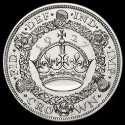 1927 George V Silver Proof Wreath Crown Reverse