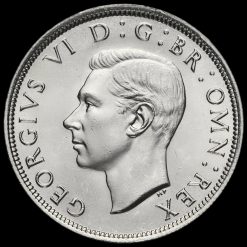 1937 George VI Silver Half Crown Obverse