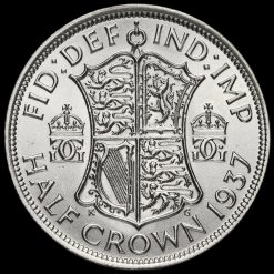 1937 George VI Silver Half Crown Reverse