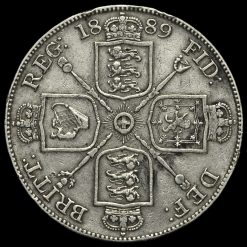 1889 Queen Victoria Double Florin Reverse