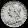 1896 Queen Victoria Veiled Head Silver Shilling Obverse