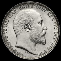 1903 Edward VII Silver Sixpence Obverse