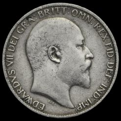 1903 Edward VII Silver Sixpence Obverse
